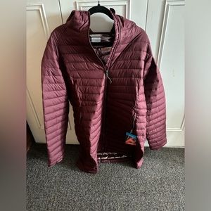 Columbia Jacket maroon